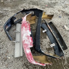 シルビアバンパーとスポイラー