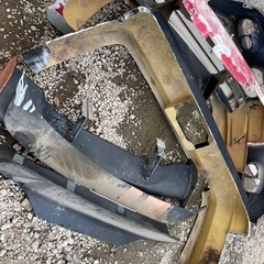 シルビアバンパーとスポイラーの画像