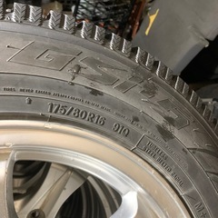 ジムニー　スタッドレス4本　アルミ付きの画像