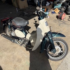 ホンダカブ エンジンかかります。の画像