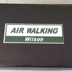 新品 Wilson AIR WALKING ART NO.72 BLACK SIZE 25.5㎝  ※引き取りまたは指定駅渡しの画像
