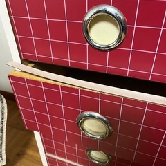 【受取者決定】レトロ　収納棚の画像