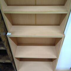 リユースのサカイ浦和店 【F197】★ハイタイプブックシェルフ ナチュラルの画像