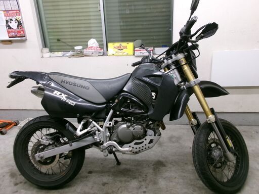 ★ジャンク★ヒョースン RX125SM★ノジママフラー付★北大阪～★検）DトラッカーDTCRXRKLXTWR