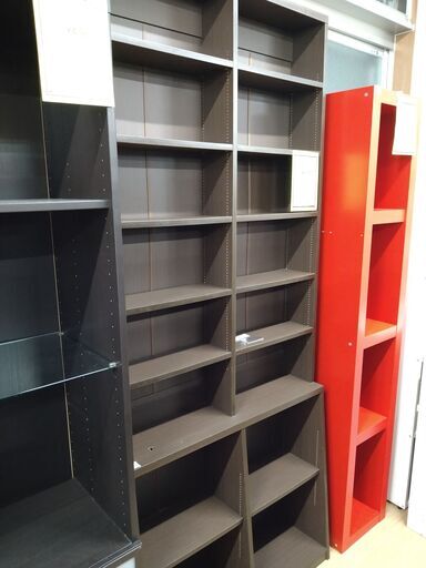 リユースのサカイ浦和店 【F198】ハイタイプブックシェルフ ブラウン