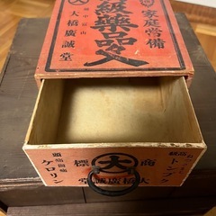 【受取者決定】昭和レトロ　薬箱の画像