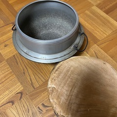 昭和レトロ　羽釜　の画像