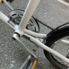 ジャイアント　TEN ミニベロ　ホワイト　希少　　の画像