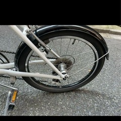 ジャイアント　TEN ミニベロ　ホワイト　希少　　の画像