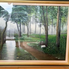 絵画(立体複製画)5点:　綺麗な額装ですの画像