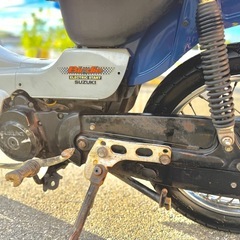 難アリBA42A スズキ　バーディー50 セル付の画像