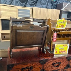 マガジンラック　カリモクの画像