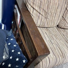 2人掛けソファ 無料ですの画像