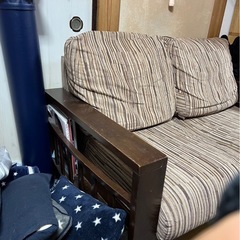 2人掛けソファ 無料ですの画像