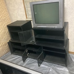 あげます テレビ台の画像