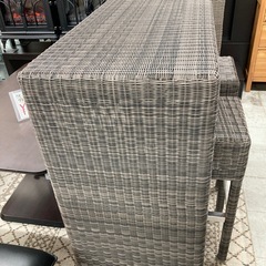 ⭐︎モデルルーム展示品⭐︎タリナ　カウンターテーブル3点セットの画像