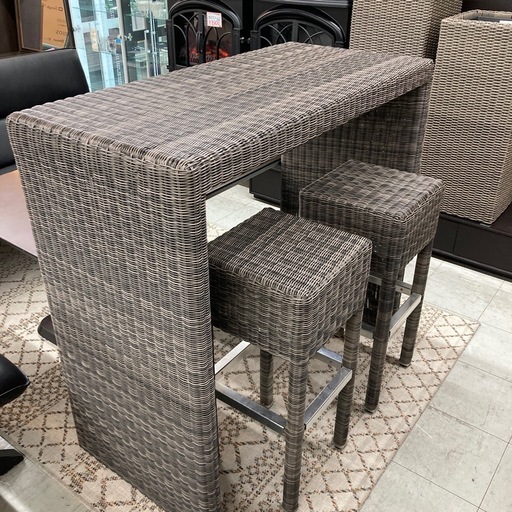 ⭐︎モデルルーム展示品⭐︎タリナ　カウンターテーブル3点セット