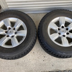 【お話し中】トヨタランドクルーザープラド  スタッドレスタイヤ　ホイルセットの画像