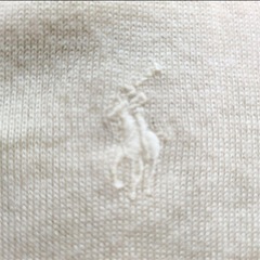 美品 ラルフローレン カーディガン M レディース オフホワイトの画像