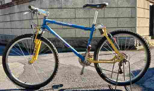 最終値下げ GT LTS-5 OLD MTB クロモリ フルサス レストア ベース車 ジャンク