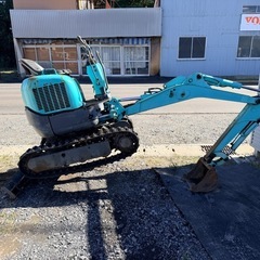 AX-10 エアーマン クボタ U-10 同系機 ミニユンボ　油圧ショベル　1tクラス　1775時間　可変脚　下取り可能　50km以内送料無料　栃木県 佐野き市発の画像