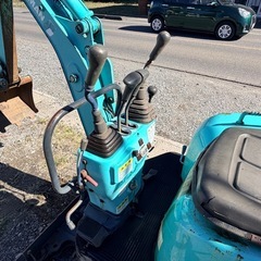 AX-10 エアーマン クボタ U-10 同系機 ミニユンボ　油圧ショベル　1tクラス　1775時間　可変脚　下取り可能　50km以内送料無料　栃木県 佐野き市発の画像