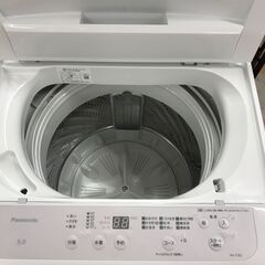 【ジャングルジャングル石川金沢店】洗濯機 パナソニック NA-F5B2 5Kg 2024年製 動作確認／クリーニング済みの画像