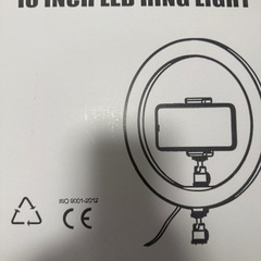 中古10” スマホ リングライトの画像