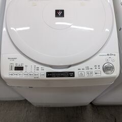 シャープ 全自動洗濯機ES-TX8E-W 2020の画像