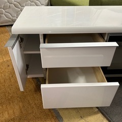 テレビ台 ホワイト リビング収納の画像