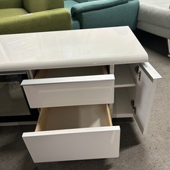 テレビ台 ホワイト リビング収納の画像