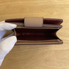 コーチ　シグネチャーブラウン２つ折財布G①【新品未使用】の画像