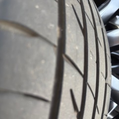 アクセラスポーツ　純正ホイール　18インチ 114.3 ブリヂストン　４本セットの画像