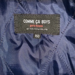 COMME CA BOYS スタジャン　サイズ160  牛革　アメカジ　　の画像