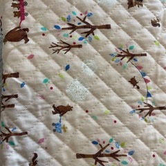 キッズキルト生地 ピンク AST2000QC 未使用の画像