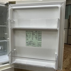 #34 色褪せあり激安!! AQUA 2019年 157L AQR-16H(W) 右開き 冷凍冷蔵庫の画像