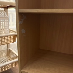 【カラーボックス 3段】クリーニング済み【管理番号12810】町の画像