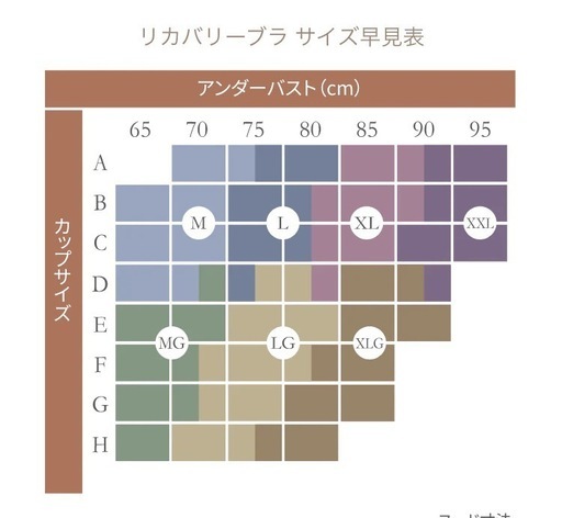 リカバリーブラ　XLG シャドウブラック　