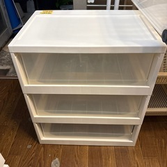 【プラケース3段】クリーニング済み【管理番号12810】町の画像