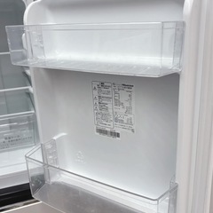 (送料無料) 2021年 極美品 冷蔵庫 自動霜取り ドアアラーム LED照明 ⑦の画像