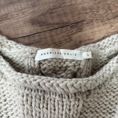 アメリカンホリック　レディース　セーター　Lの画像