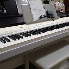 電子ピアノ CASIO カシオ privia プリヴィア PX-135WH 2011製 動作品の画像