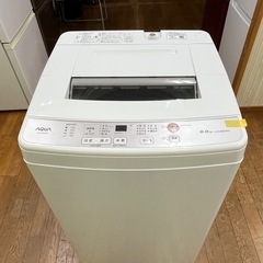 #36 激安6.0kg!! AQUA 2021年 AQW-S60J(W) 全自動電気洗濯機の画像