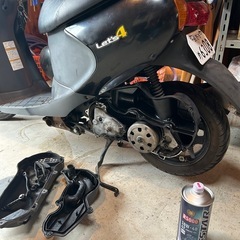 スズキ　レッツ4  フルメンテ済み　自賠責付き　即乗りOK 機関良好　自宅まで配送可能
の画像