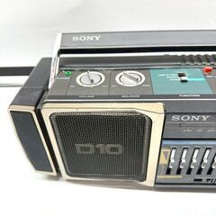 ソニー/SONY ラジカセ CFS-D10 ドデカホーン 昭和レトロ /Mの画像