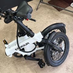 🚲EENOUR🚲16インチ🚲折りたたみ電動アシスト自転車🚲7段変速🚲NJC12409004🚲No.1289🚲の画像