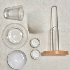 無料で差し上げます！美品 食器 キッチンツール 山崎実業 器 セットの画像