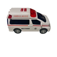 音が鳴る救急車のおもちゃの画像