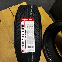 14インチタイヤ 155/55r14 新品 2025年製造 2本！の画像
