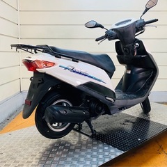 41249 km  ★始動動画あり★　アドレス125 DT11A スズキ　小型　兵庫県　神戸市　バイクの画像